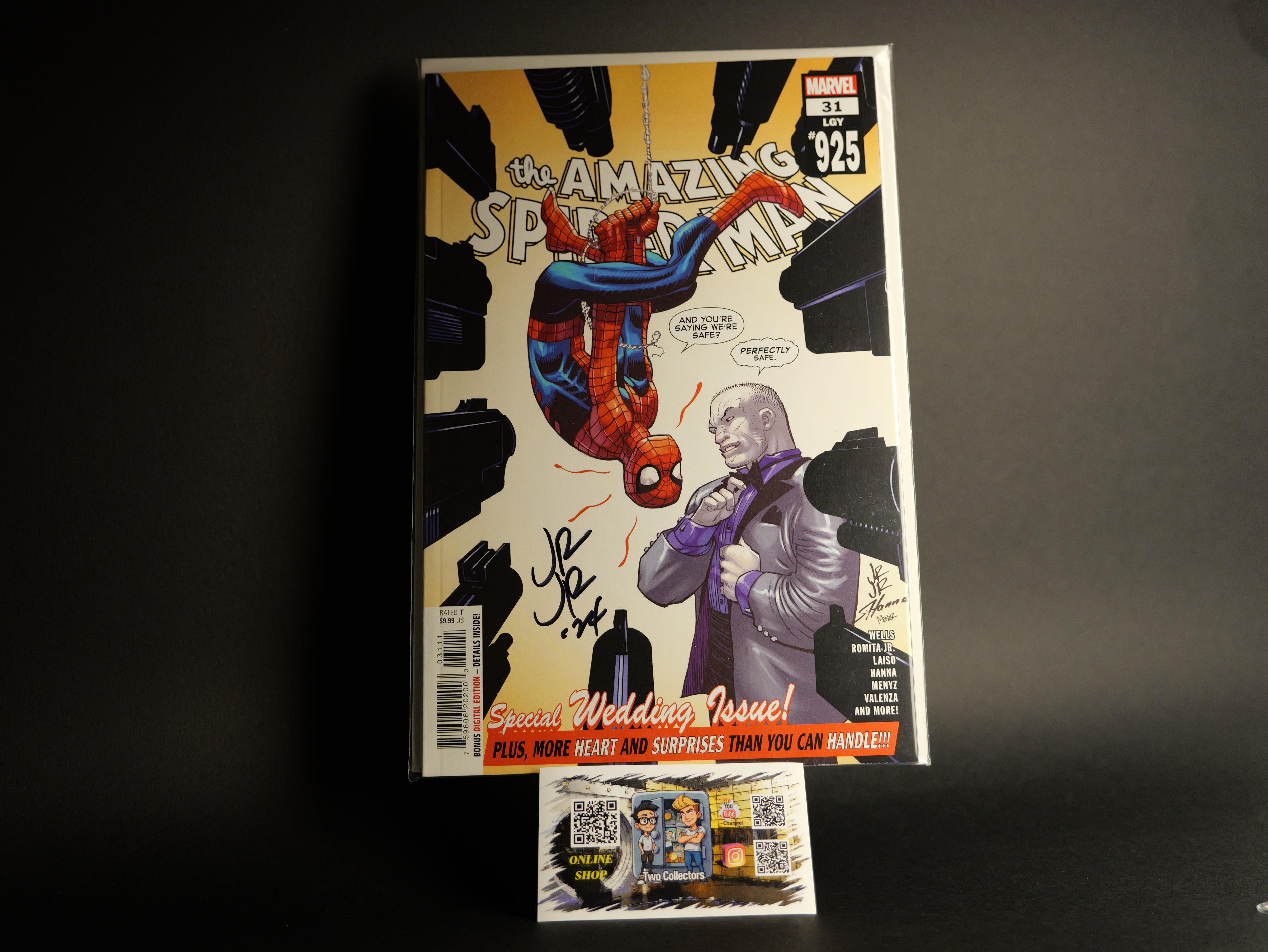 Romita Jr - The Amazing Spider-man #925 Signed
