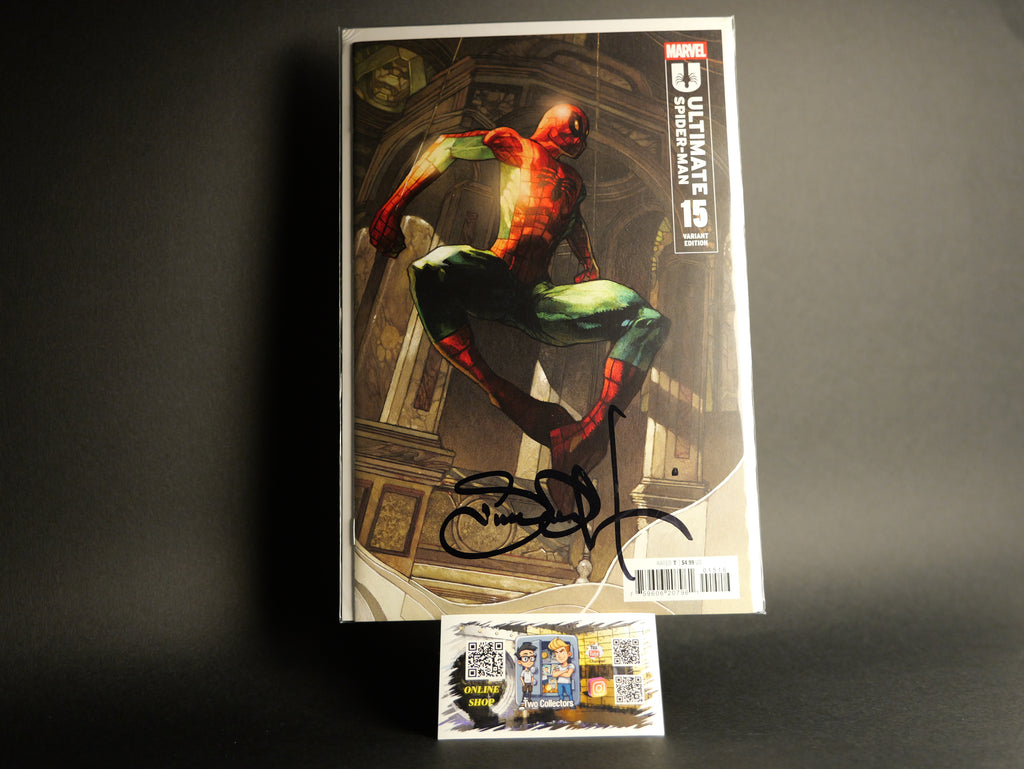 Simone Bianchi - Ultimate Spiderman #15 Variant Signed