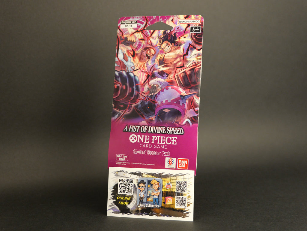 One Piece OP-11 A Fist of Divine Speed ENG Paper Sleeve