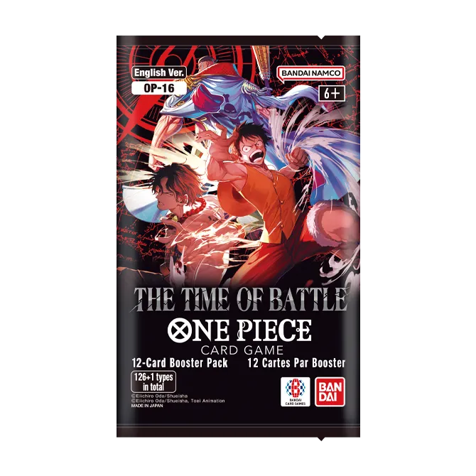 BREAK One Piece  THE TIME OF BATTLE OP-16 ENG Paper Sleeve