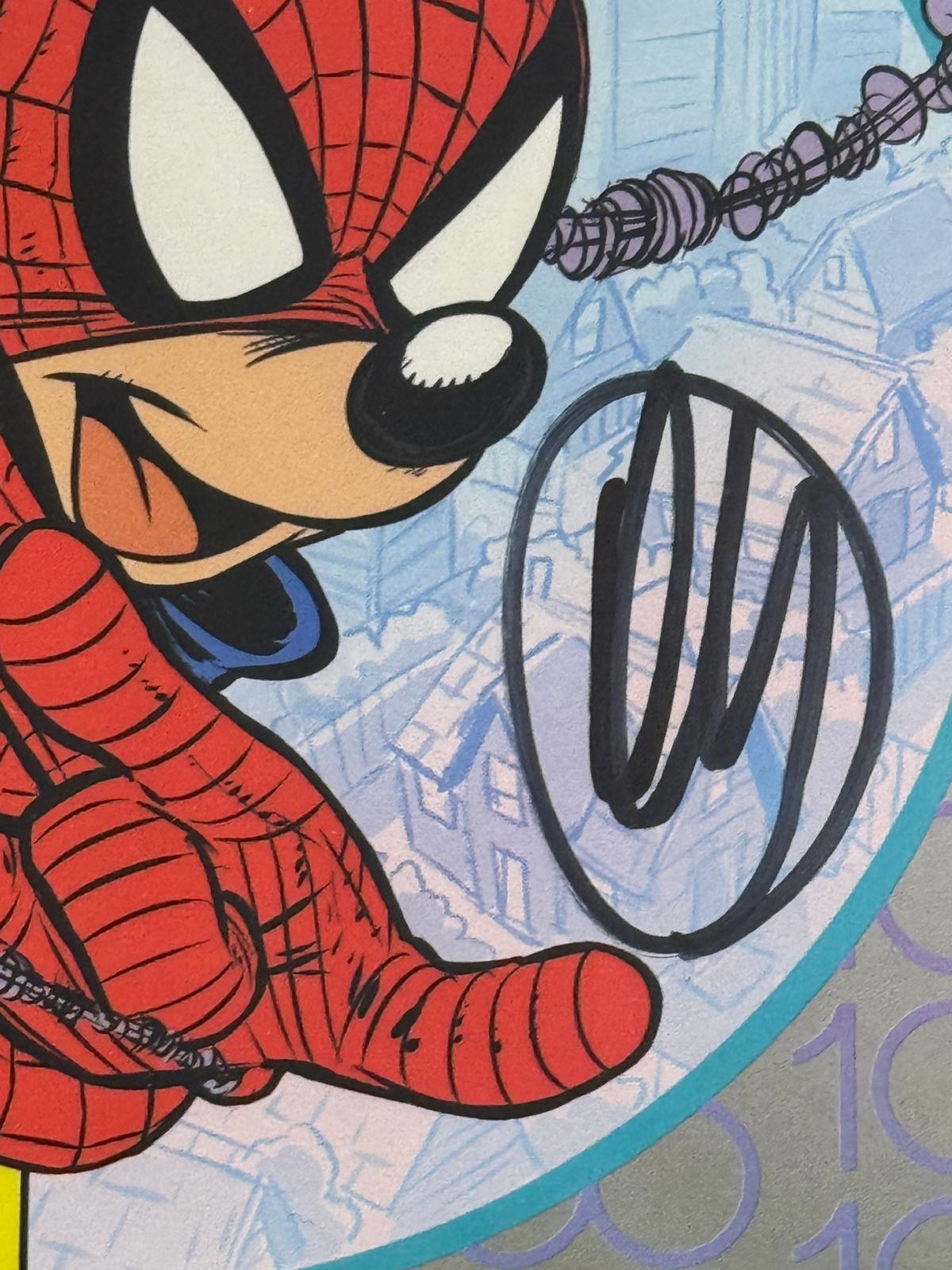 Claudio Sciarrone - The amazing spiderman #300 100th Disney Signed