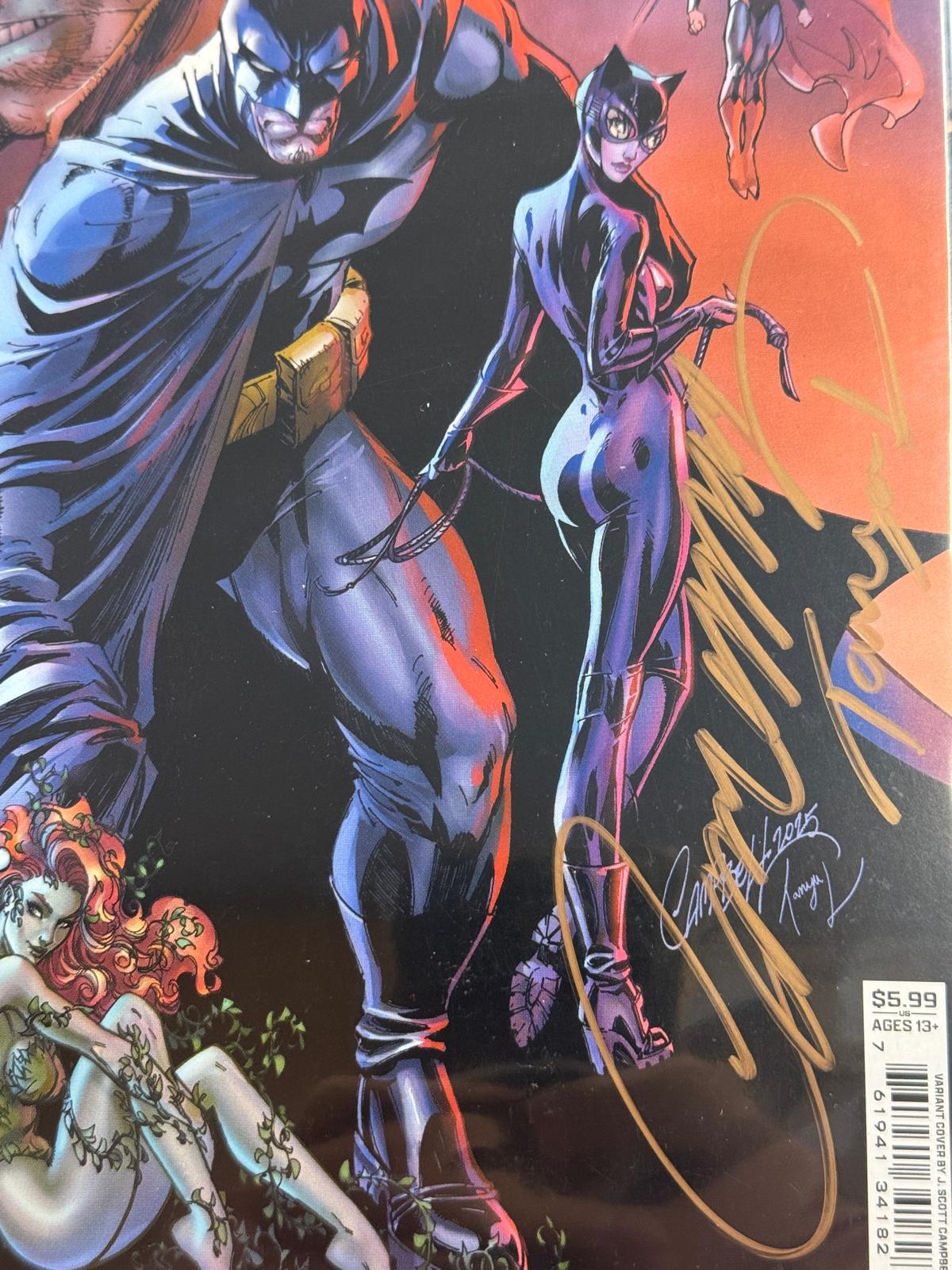Cambpell & Tanya - Batman 158 Variant