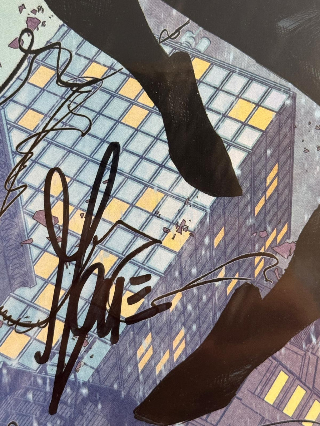 Marco Checchetto - Ultimate Spiderman #1 variant Signed