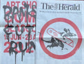 The Herald - Esclusiva mondiale Banksy Show Glasgow 15.06.23