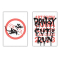 Banksy - Cut & Run Exhibition Posters