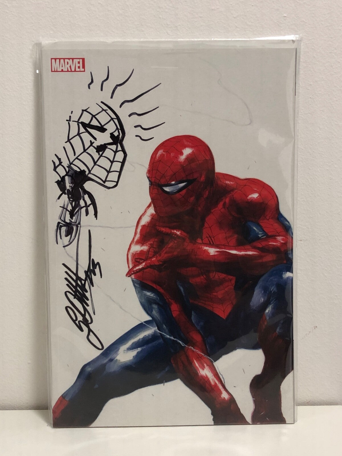 Gabriele Dell'Otto - Spider-man #12 VARIANT SIGNED SKETCHED /300, Original Art