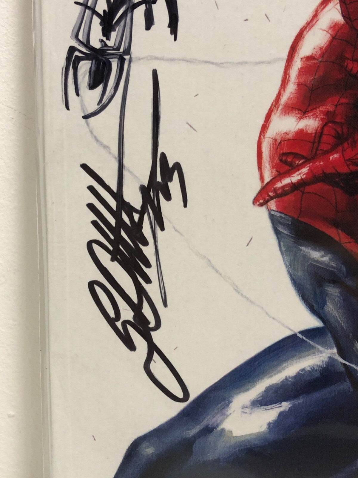Gabriele Dell'Otto - Spider-man #12 VARIANT SIGNED SKETCHED /300, Original Art