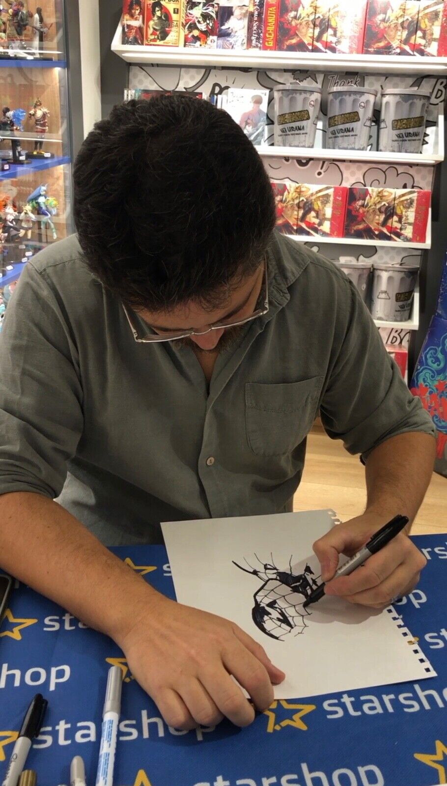 Gabriele Dell'Otto - Spider-man #12 VARIANT SIGNED SKETCHED /300, Original Art