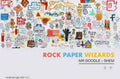 Mr Doodle x Shem Rock Paper Wizards 2021 print