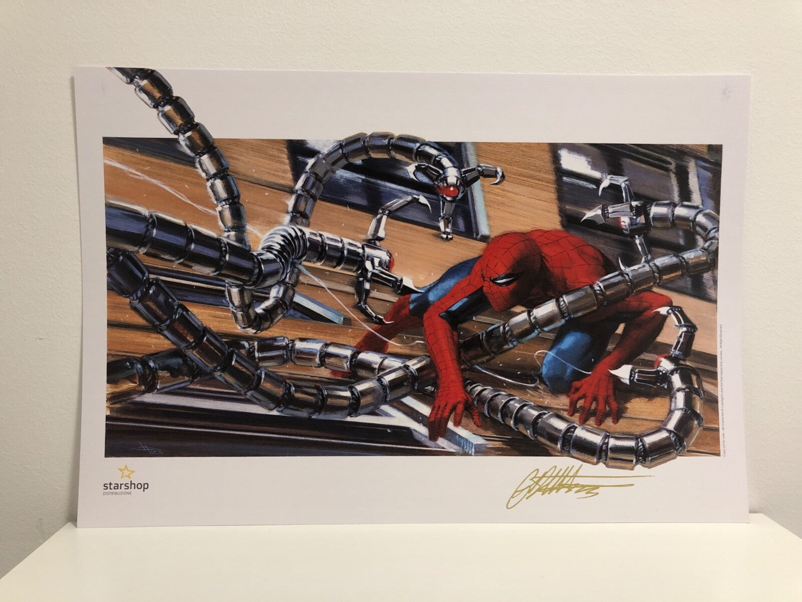 Gabriele Dell’Otto - Spider-Man’s Print Starshop Signed