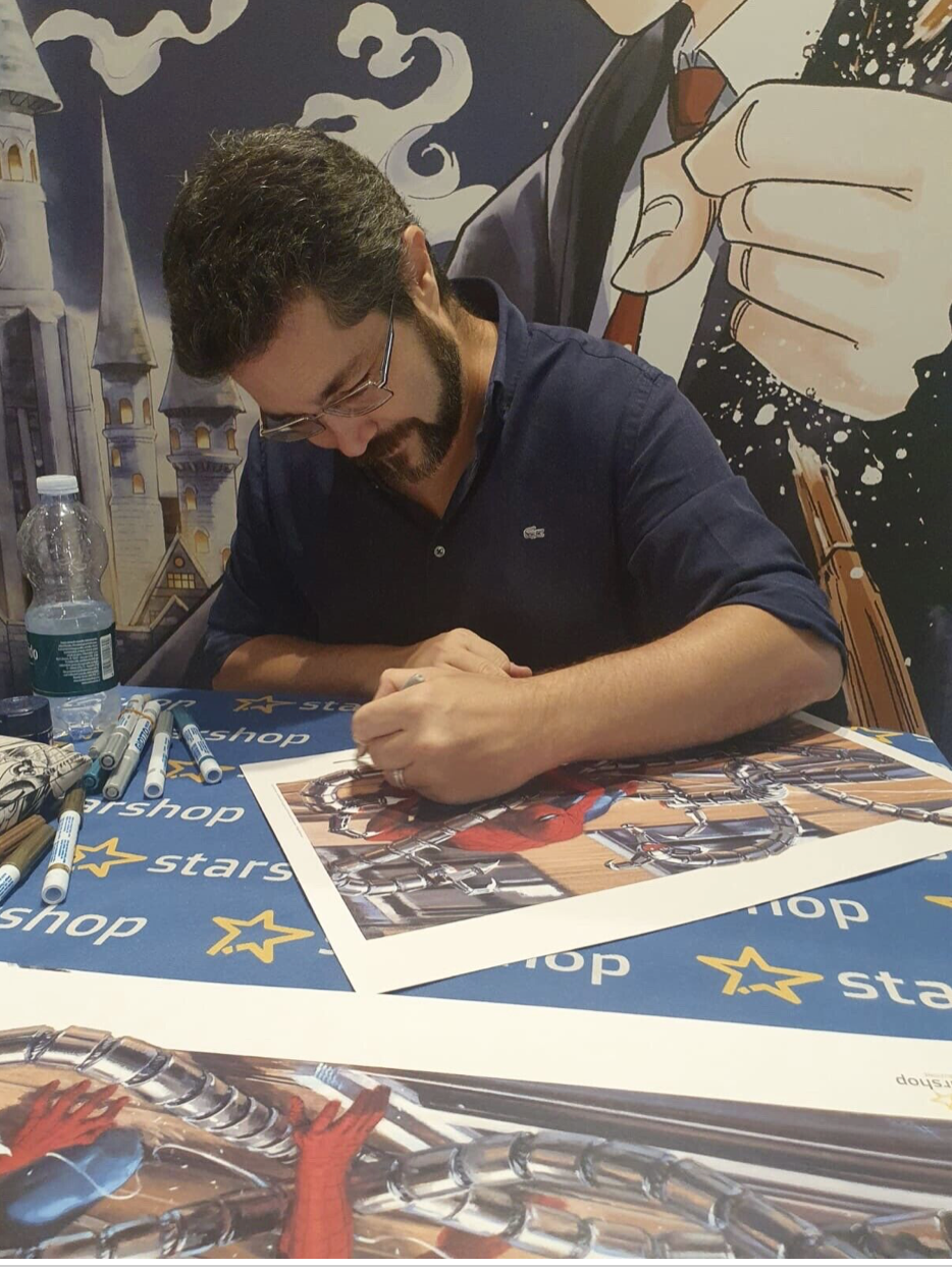 Gabriele Dell’Otto - Spider-Man’s Print Starshop Signed
