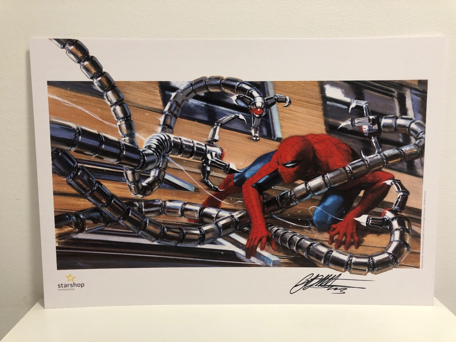 Gabriele Dell’Otto - Spider-Man’s Print Starshop Signed