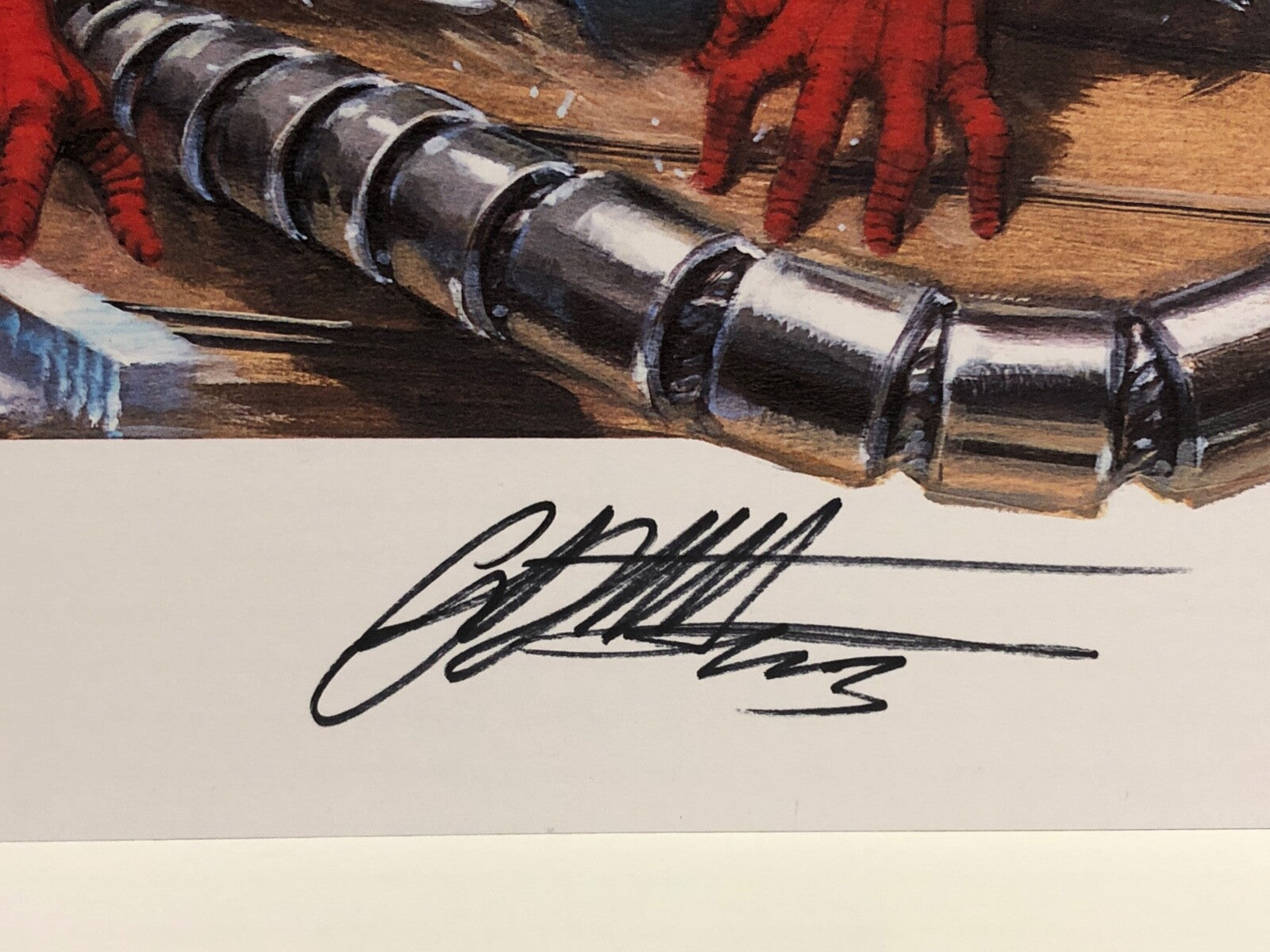 Gabriele Dell’Otto - Spider-Man’s Print Starshop Signed