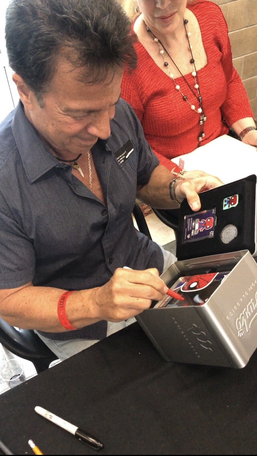 Romita Jr - Funko Pop SpiderMan 25th Anniversary Summer Convention SDCC Signed