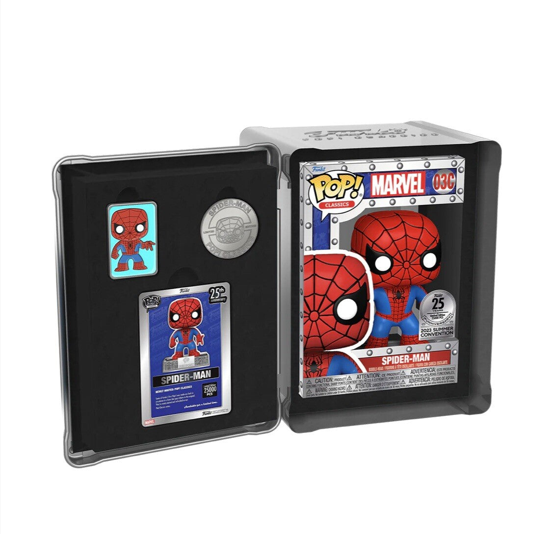 Romita Jr - Funko Pop SpiderMan 25th Anniversary Summer Convention SDCC Signed