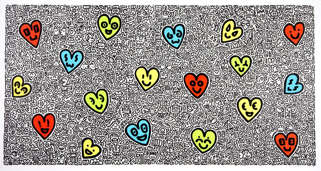 Mr Doodle - print “Heartland” Signed And Numbered /300