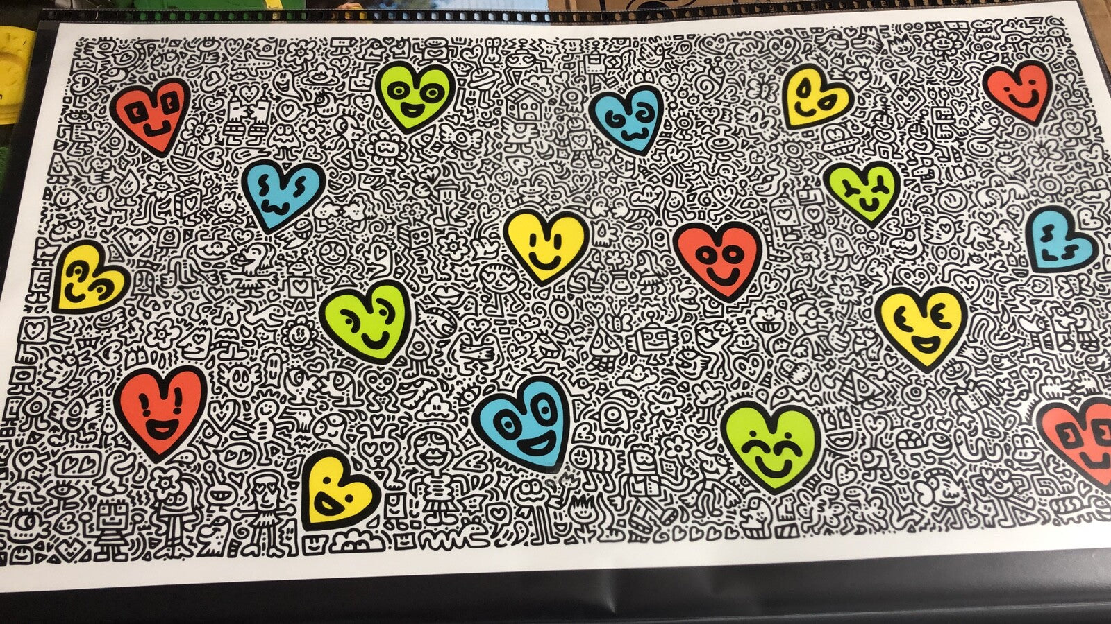 Mr Doodle - print “Heartland” Signed And Numbered /300