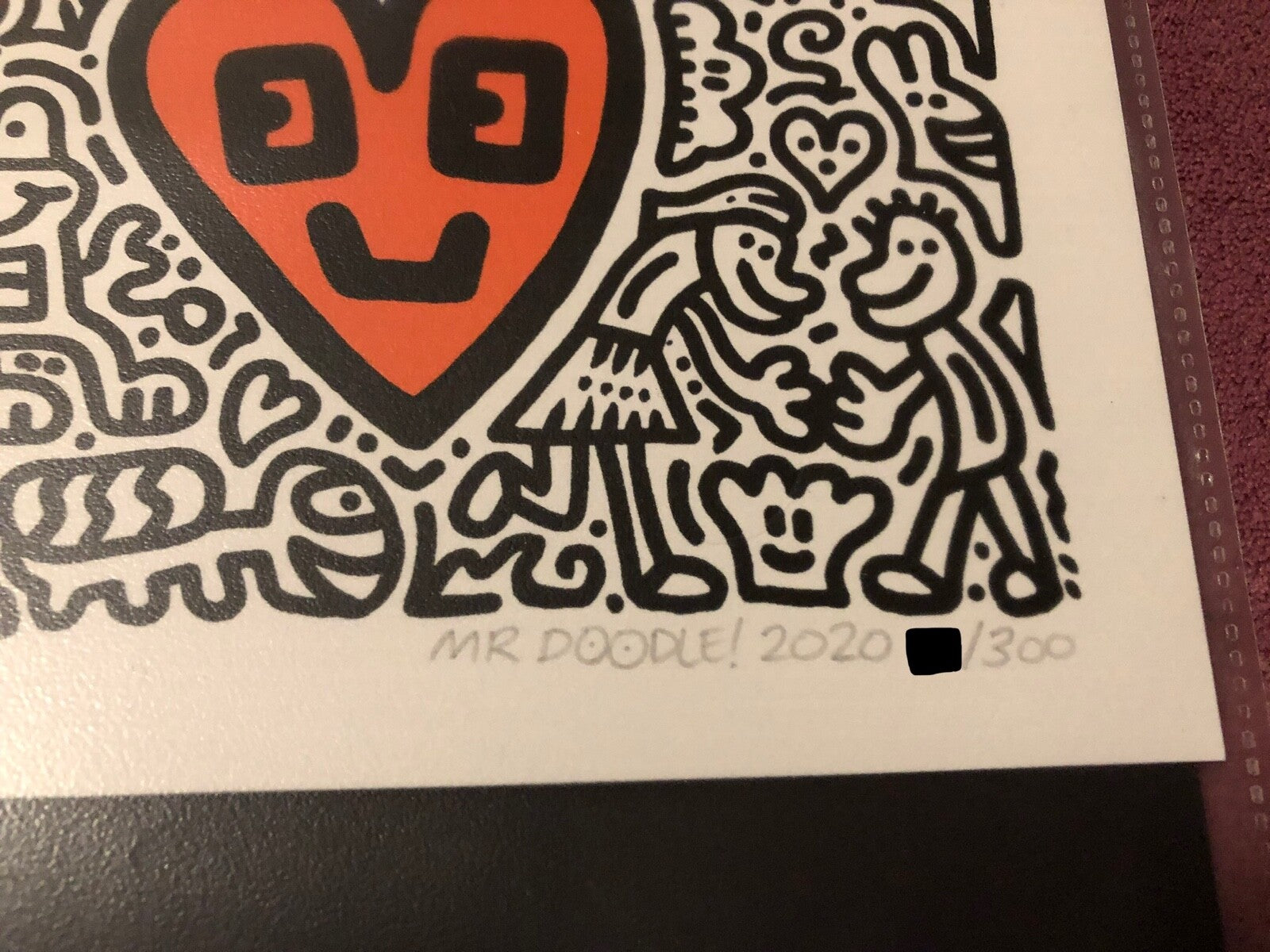 Mr Doodle - print “Heartland” Signed And Numbered /300