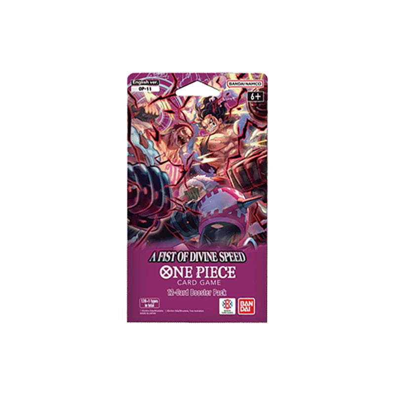 BREAK One Piece A Fist of Divine Speed OP-11 ENG Paper Sleeve