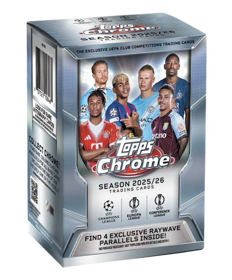 BREAK Topps Chrome® UEFA Club Competitions UCC 2025-26 VALUE BOX