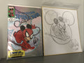 Claudio Sciarrone - Amazing Spider-man #35  Disney100 Variant + Original Sketch