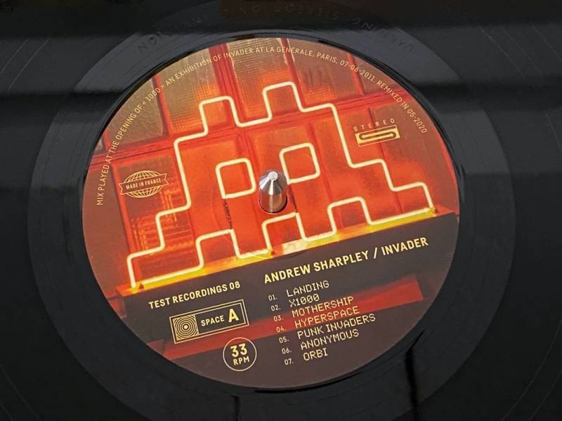 Invader Vinyl Andrew Sharpley - Vinyle LP - Edizione Limitata /1000