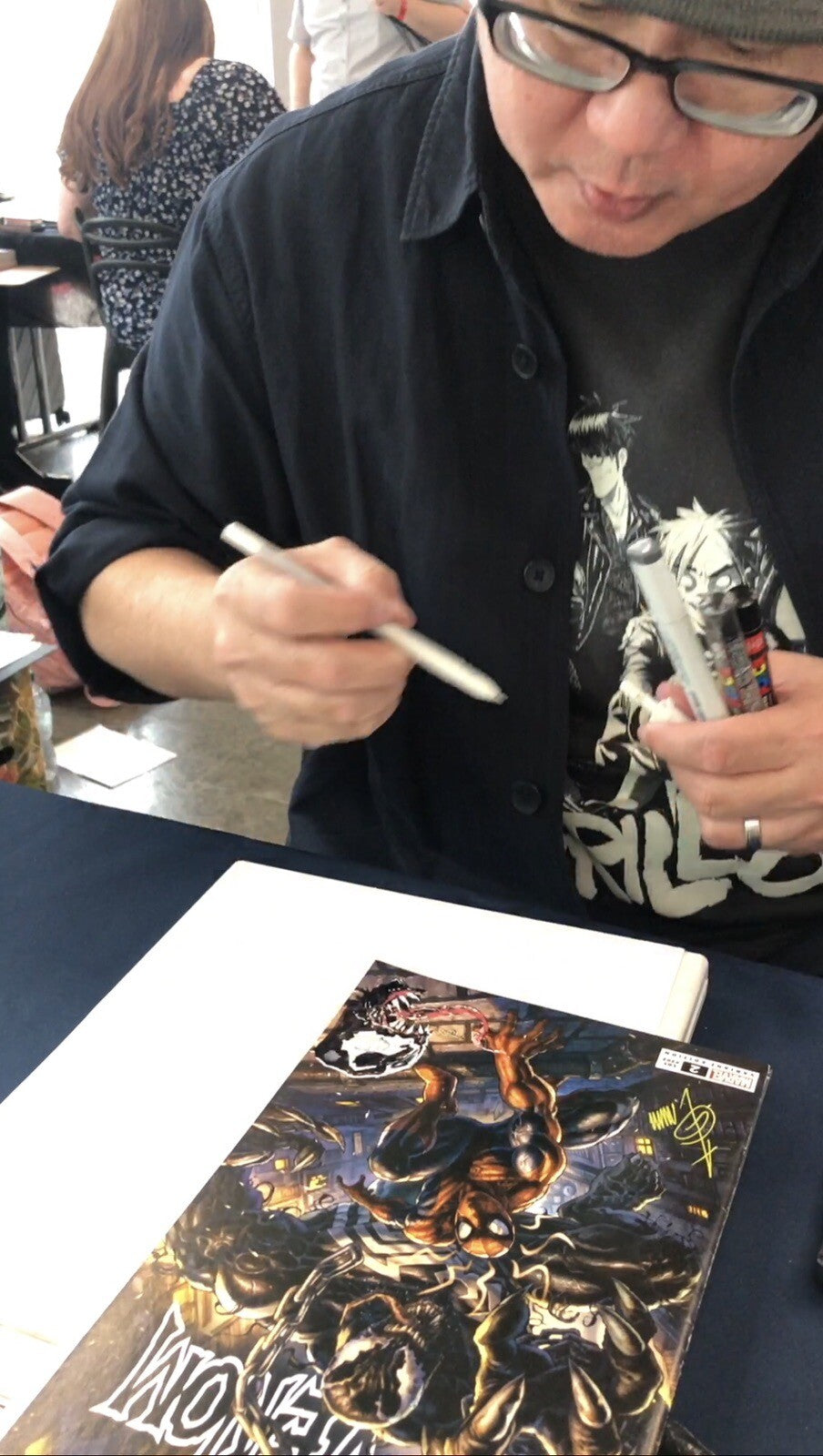 Alan Quah - Venom #2 Variant Exclusive /1000 Signed & Sketch