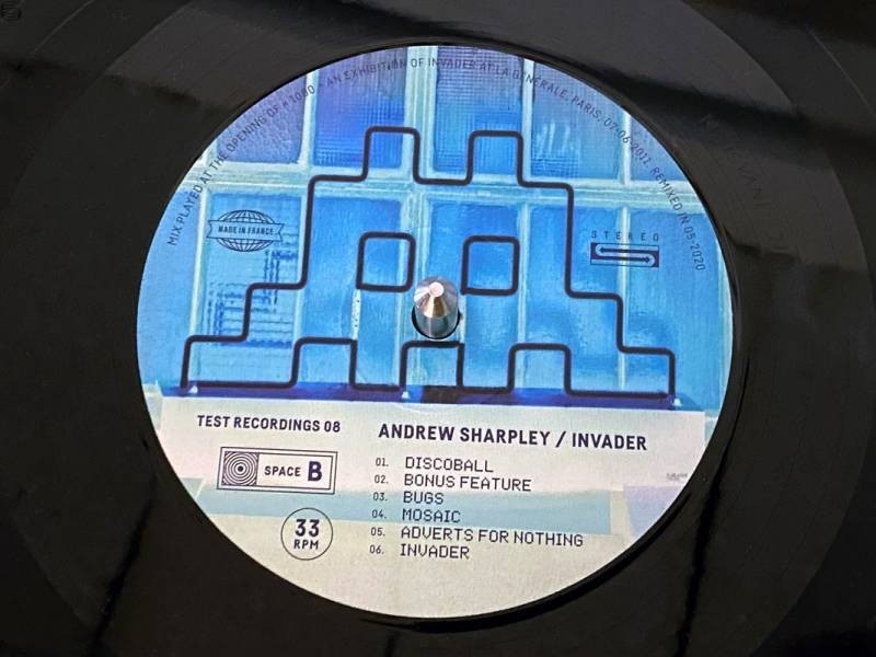 Invader Vinyl Andrew Sharpley - Vinyle LP - Edizione Limitata /1000