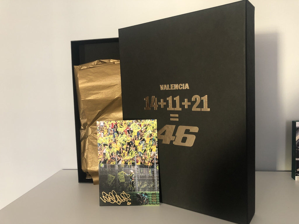 Valentino Rossi - Valencia Box Limited edition Signed