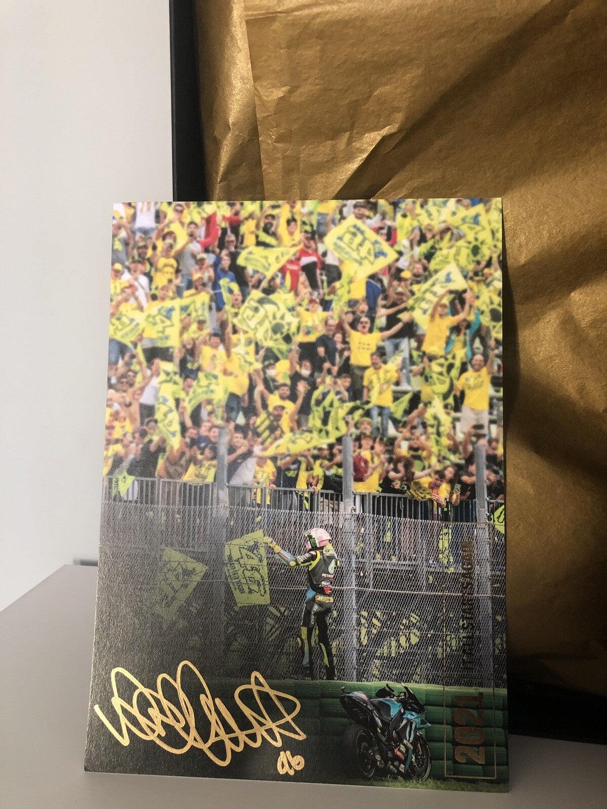 Valentino Rossi - Valencia Box Limited edition Signed